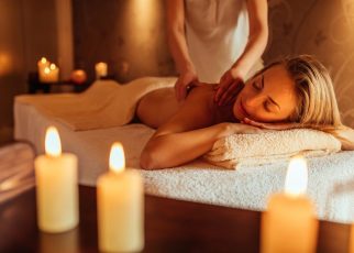 Huile de massage