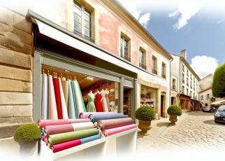 magasin de tissus