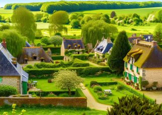 Top 3 des villages de rêve du Bocage Normand: Escapade inoubliable à travers les paysages verdoyants de la Normandie