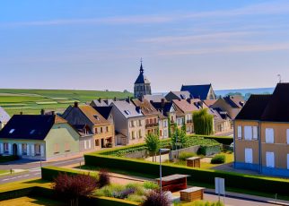 village de la région Champagne-Ardenne