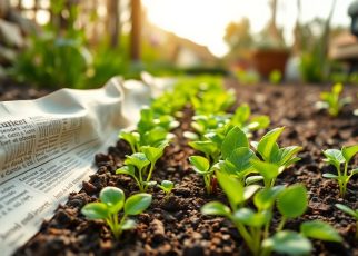 Un simple journal pour protéger vos semis des limaces ? Voici comment faire, tout le printemps !