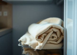 Ce chiffon humide au congélateur remplace un ventilateur dans les pièces sans clim