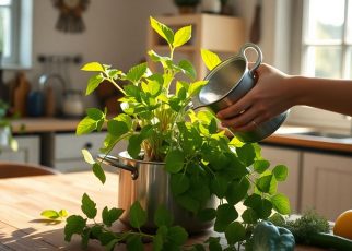 Comment l'eau de cuisson des légumes transforme la santé de vos plantes d'intérieur