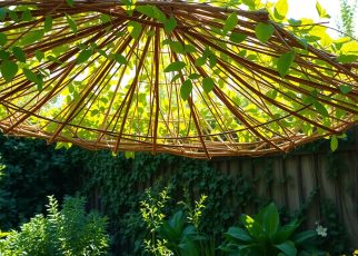 Créez un parasol végétal gratuit pour protéger votre jardin des fortes chaleurs