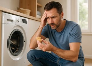 Ce dépôt mystérieux dans ma machine à laver n'était pas du calcaire et a failli tout bloquer