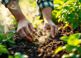 Il plante ses haricots directement dans le compost chaud : cette technique surprenante multiplie les récoltes par 3