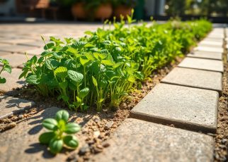 Le mélange graines-sable : révolution du jardin comestible entre vos dalles