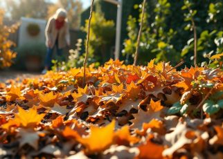 Les feuilles mortes : le paillage secret des grands-mères qui surpasse la paille