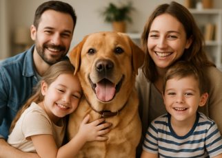 chien famille