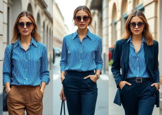 Chemise à rayures bleues : 7 façons intemporelles de l'adopter avec élégance